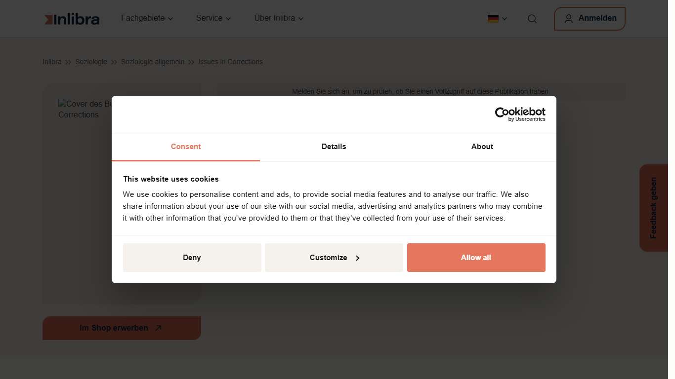 Issues in Corrections - Inlibra